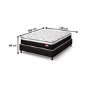 Cama Box Casal Gold (Colchão+Base)138x68 D33 Placa EPS Reconflex