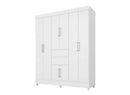 Guarda Roupa Casal 8 Portas  2 Gavetas Munique Demóbile