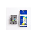 Fita Brother TZe231 12mm Laminada Preto Branco Rotulador PT Tape