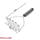 Amassador Batata Inox Cozinha Profissional Cinza KitchenAid