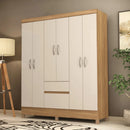 Guarda-Roupa Casal 6 Portas 2 Gavetas Flash Demóbile