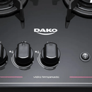Fogão 4 Bocas Mesa de Vidro  Automático Magister Dako