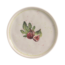Jogo 6 Pratos Raso Cerâmica Les Figues 27,5cm Scalla