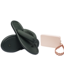 Kit Havaianas para elas: Maxi Puffed Verde Oliva + Mini Bag Chains