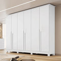 Guarda-Roupa Casal Em MDF 6 Portas 6 Gavetas Bianca Bianchi