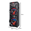 Caixa de Som Torre Amplificada Bluetooth 1900W ACA 1900 Amvox