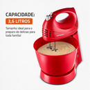Batedeira Mondial Prática 400W B-44-R 3 Velocidades