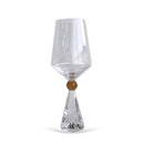 Jogo 6 Taças de Vinho em Vidro com Esfera Âmbar Pure Linha Sintonia 595ml