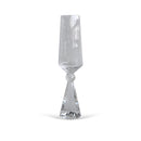 Jogo 6 Taças de Champanhe em Vidro com Esfera Transparente Pure Linha Sintonia 305ml