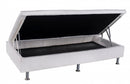 Base Baú Para Cama de Solteiro 88x188 Physical Ortobom com Pistão a Gás