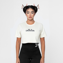 CROPPED BE A DRAGON OVERSIZED BEGE