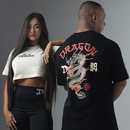 CAMISETA BE A DRAGON OVERSIZED BEGE