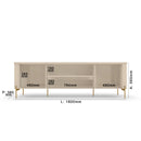 Rack para Tv até 75" Brasília  2 Portas  Mobler
