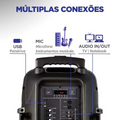 Caixa de Som Mondial Connect Power Plus CM-550 Bluetooth Amplificada 550W USB