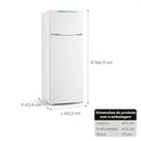Geladeira Cycle Defrost Duplex 334L CRD37EB Consul