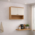 Armário Aéreo Duplo 2 Portas  80 Cm Selene Linea