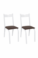 Conjunto de 2 Cadeiras Tubular Ciplafe