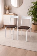 Conjunto de 2 Cadeiras Tubular Ciplafe