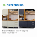Armário aéreo New Porto 80cm 2 Portas Itatiaia