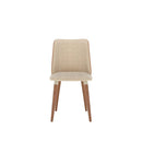 Conjunto Mesa de Jantar 1,15m com Vidro Bennet com 4 Cadeiras Dakota