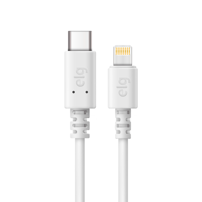 Cabo ELG USB-C para Lightning TCL20 Cabo 2M 2.1A Fast Charge iPhone