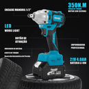 Chave de Impacto a Bateria 48v Genai + Acessórios