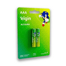 Pilha AAA Alcalina Elgin c/2 Unidades