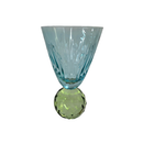 Jogo de 6 Taças para Água Vidro base Geométrica Trio Linha Sintonia 400ml