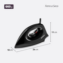 Ferro de Passar a Seco Mondial FSN-55-B