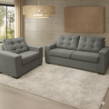 Conjunto de Sofá 2x3 Lugares Torun Masterflex