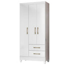 Guarda-Roupa 3 Portas 2 Gavetas Lima Moval