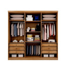 Guarda-Roupa Casal New Vértice 6 Portas 6 Gavetas Novo Horizonte