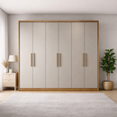 Guarda-Roupa Casal New Vértice 6 Portas 6 Gavetas Novo Horizonte