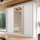 Guarda - Roupa de casal Capri Plus 3 Portas 4 Gavetas Bianchi