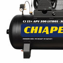 Compressor Chiaperini CJ 15+ APV 200 Lts 175 Lbs 3 cv Trif.