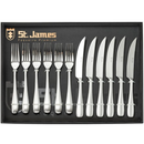 Jogo para Churrasco St. James 12 Peças Serenity Inox