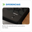 Fogão 4 bocas automático Itaglass Itatiaia