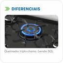 Fogão  4 Bocas Automático Itamaster Itatiaia