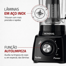 Liquidificador Mondial Turbo Power L-99-FB 3 Velocidades 550W