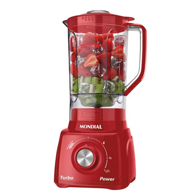 Liquidificador Mondial Turbo Power L-99-FR 3 Velocidades 550W
