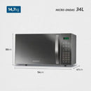 Micro-ondas  Espelhado  34L  MO-02-34-E Mondial