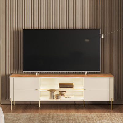 Rack para Tv até 75" Brasília  2 Portas  Mobler