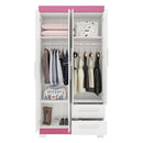 Guarda-Roupa Solteiro 4 Portas 2 Gavetas Nt6010 Notável Móveis