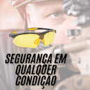 Óculos Segurança Esportivo Proteção UV Antirrisco