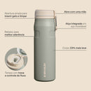 Garrafa Térmica Twist Flip Stanley Sage Grey | 710ML