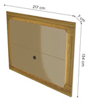 Painel para TV até 75 Polegadas 220cm Oslo com Passa-Fios