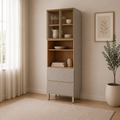 Paneleiro 70cm 2 Portas 2 Gavetas Proença Demóbile