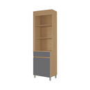 Paneleiro Realeza 1 Porta 1 Gaveta 65cm com Nicho Nesher