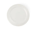 Kit Travessa Retangular Branco 32cm + 4 Pratos Rasos 22cm Branco Le Creuset
