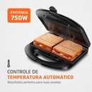 Sanduicheira/Grill Mondial S-20 750W